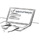 Se connecter à SecurKeys sur laptop